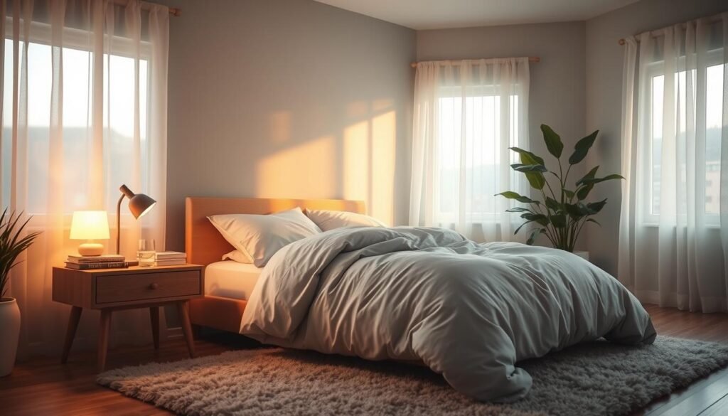 Ambiente ideal para dormir bem