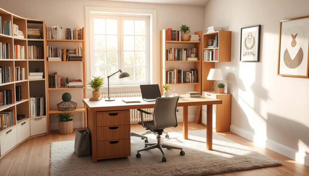 organizando o espaço de estudo