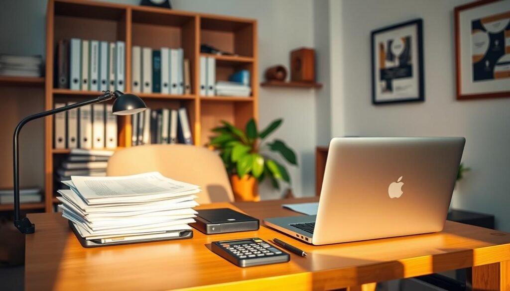 organizando o orçamento