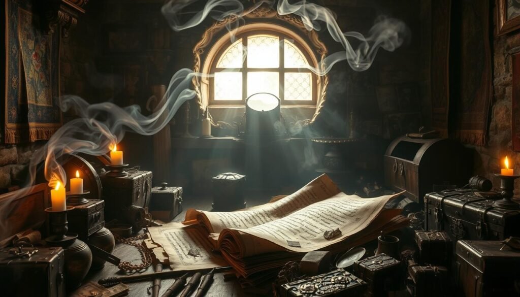 pergaminho de cobre e tesouro perdido