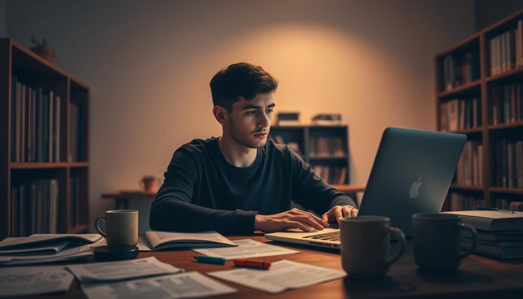 revisão e feedback nos estudos