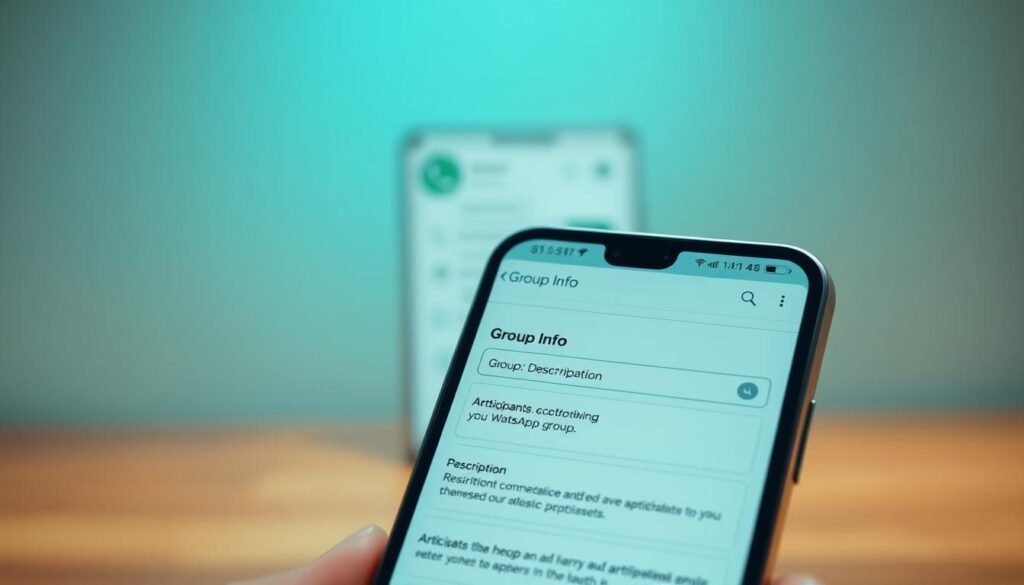 configurações de grupos no WhatsApp