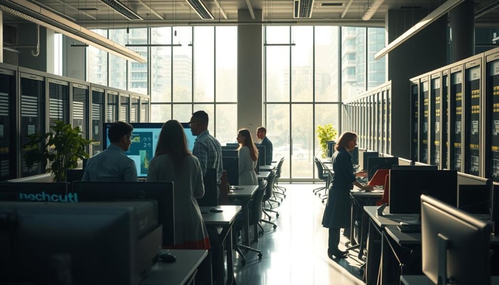 implementação tecnologias