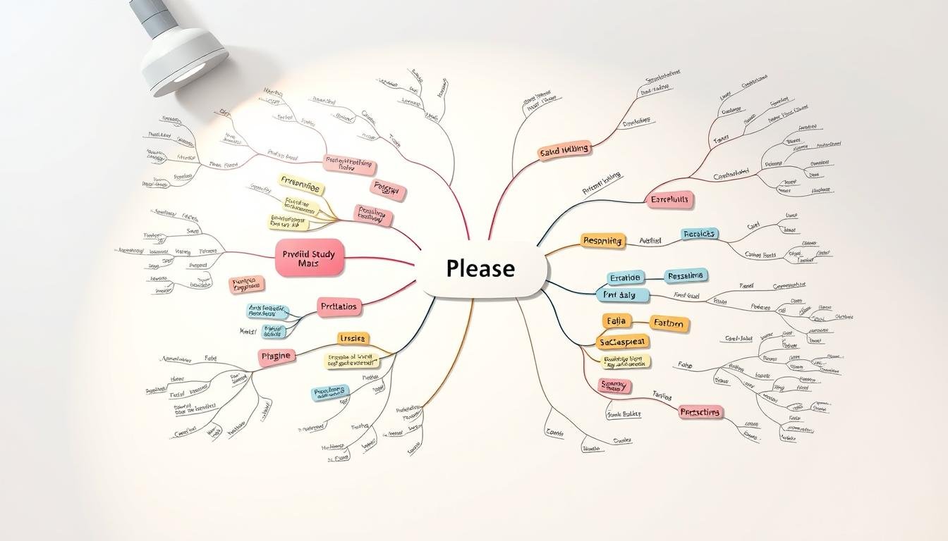 mapas mentais para estudar