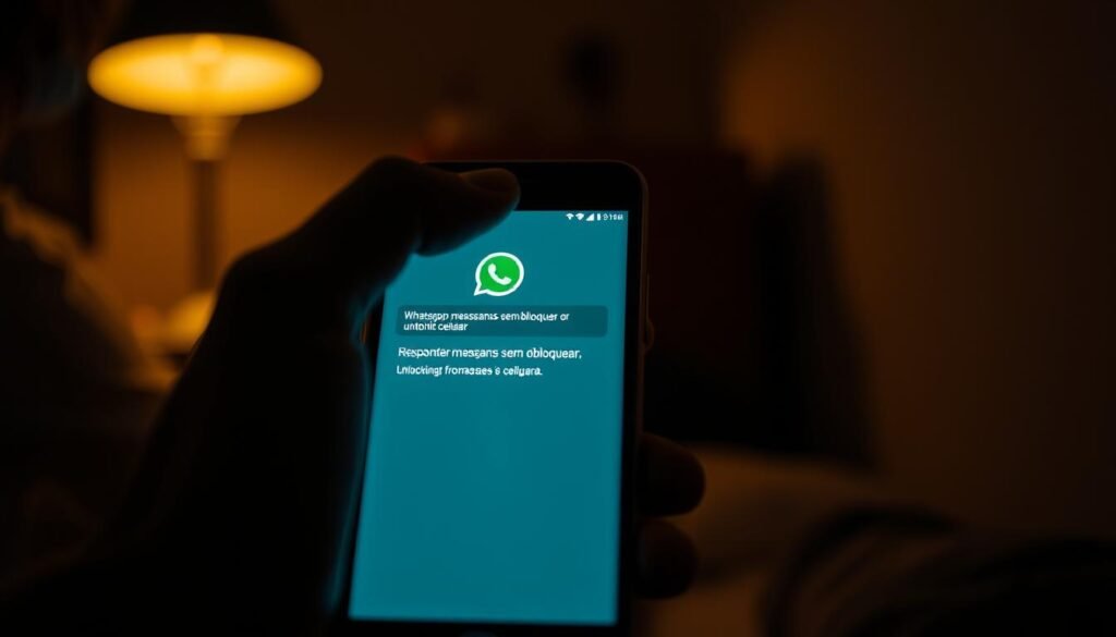 responder mensagens sem desbloquear o celular