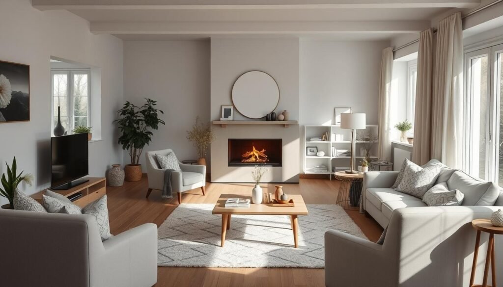 iluminação decoração escandinava