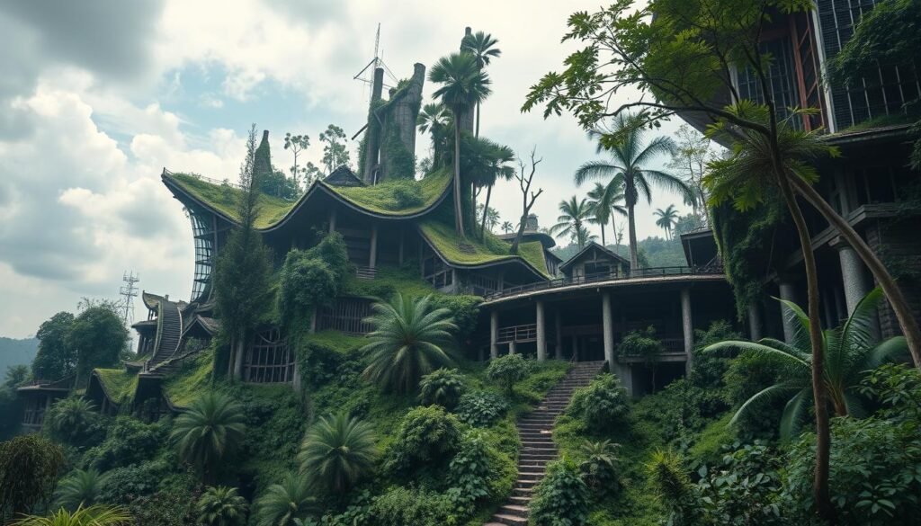 Forest City Malásia cidade abandonada