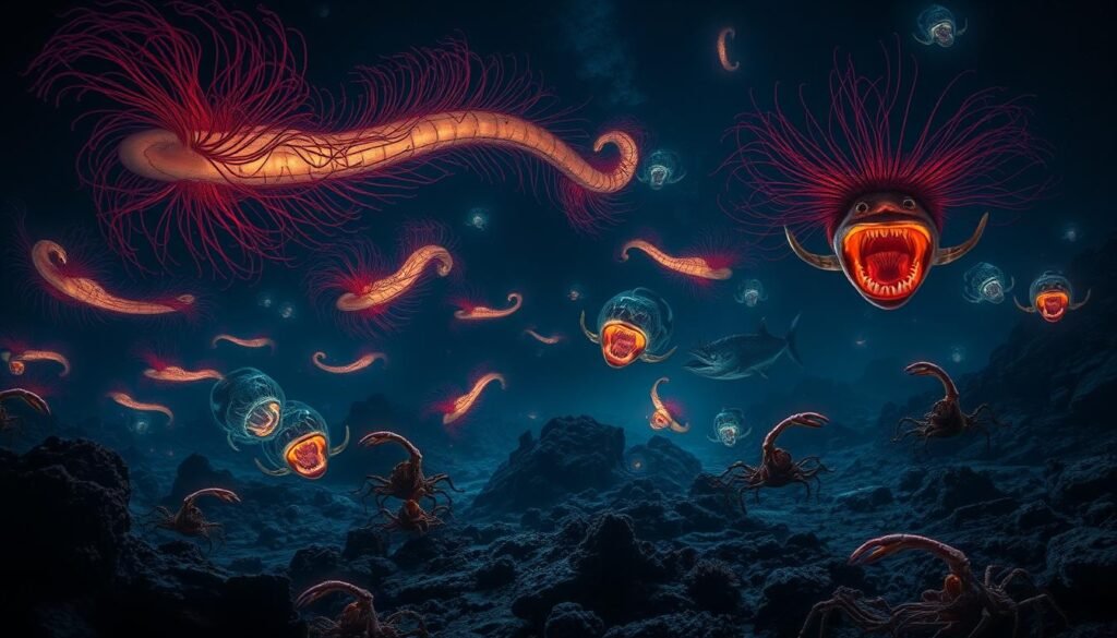 adaptações extremas no fundo do mar