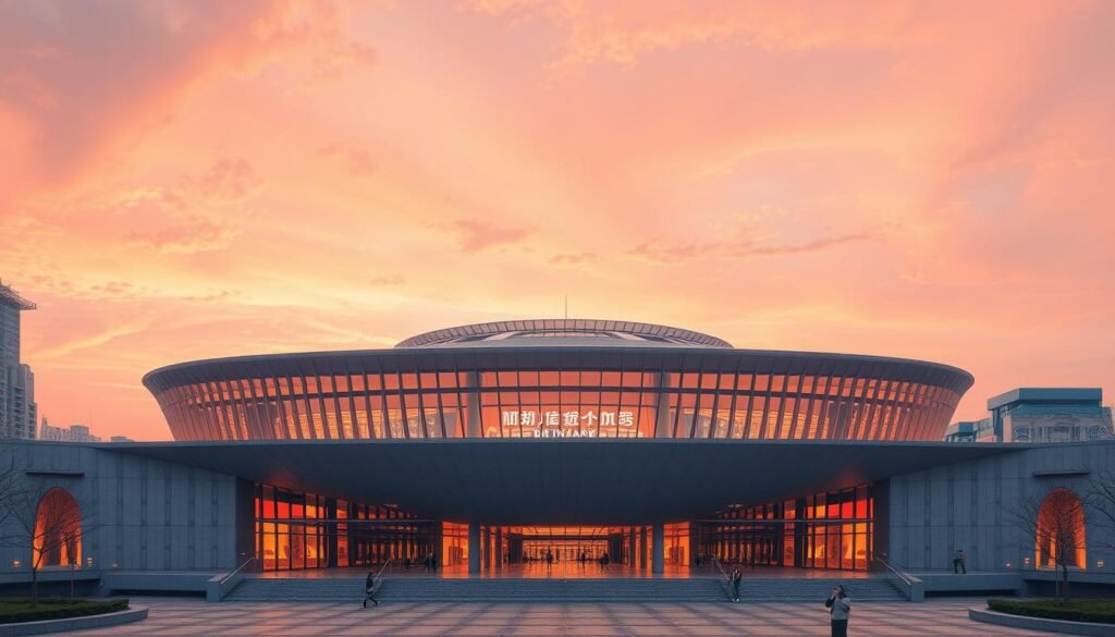 biblioteca tianjin binhai china