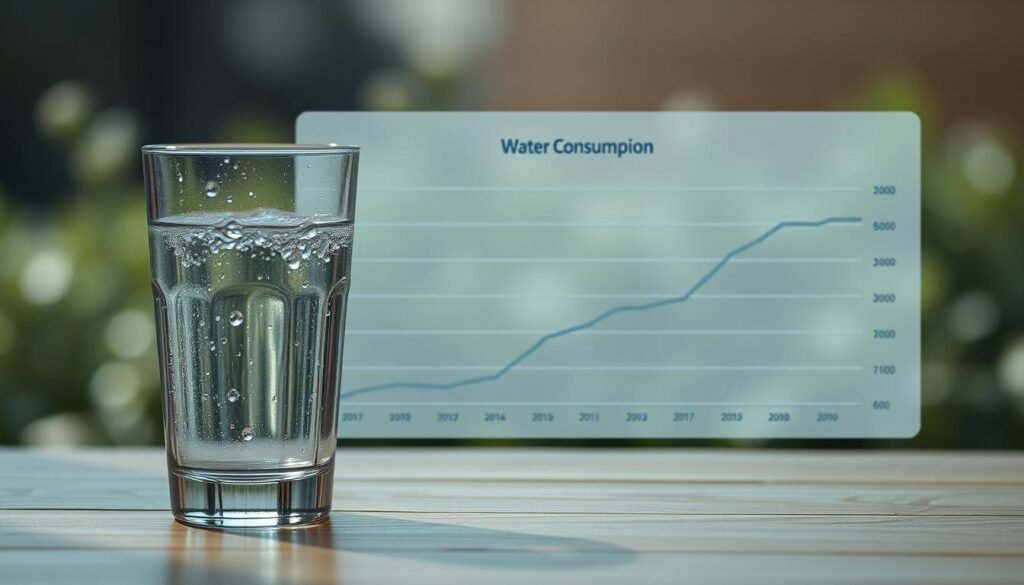 consumo de água diário