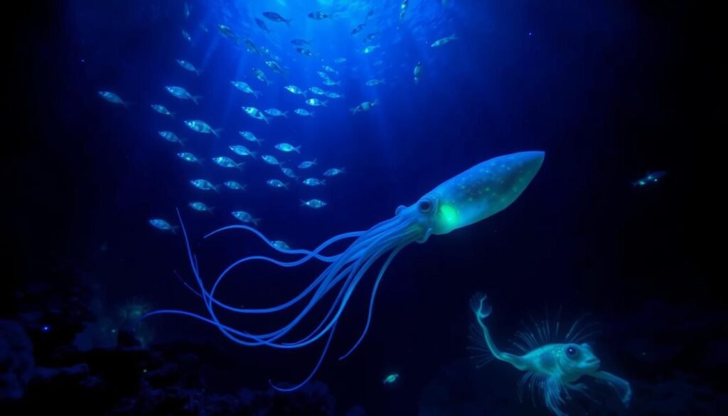 criaturas bioluminescentes