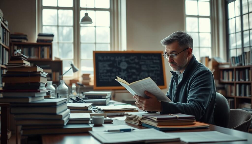 leitura de artigos científicos