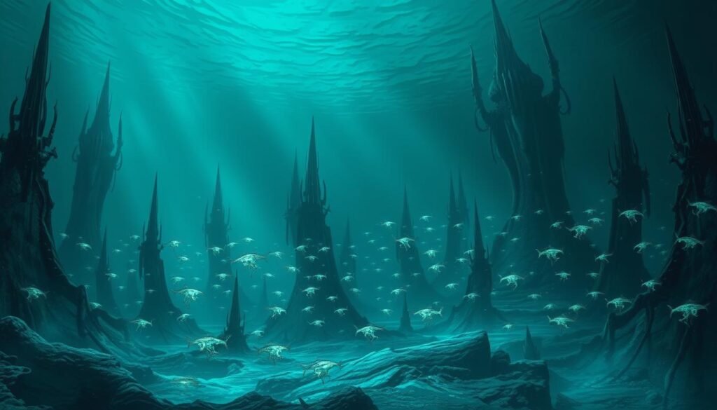 profundezas oceânicas