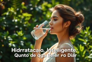 quanto de água beber por dia
