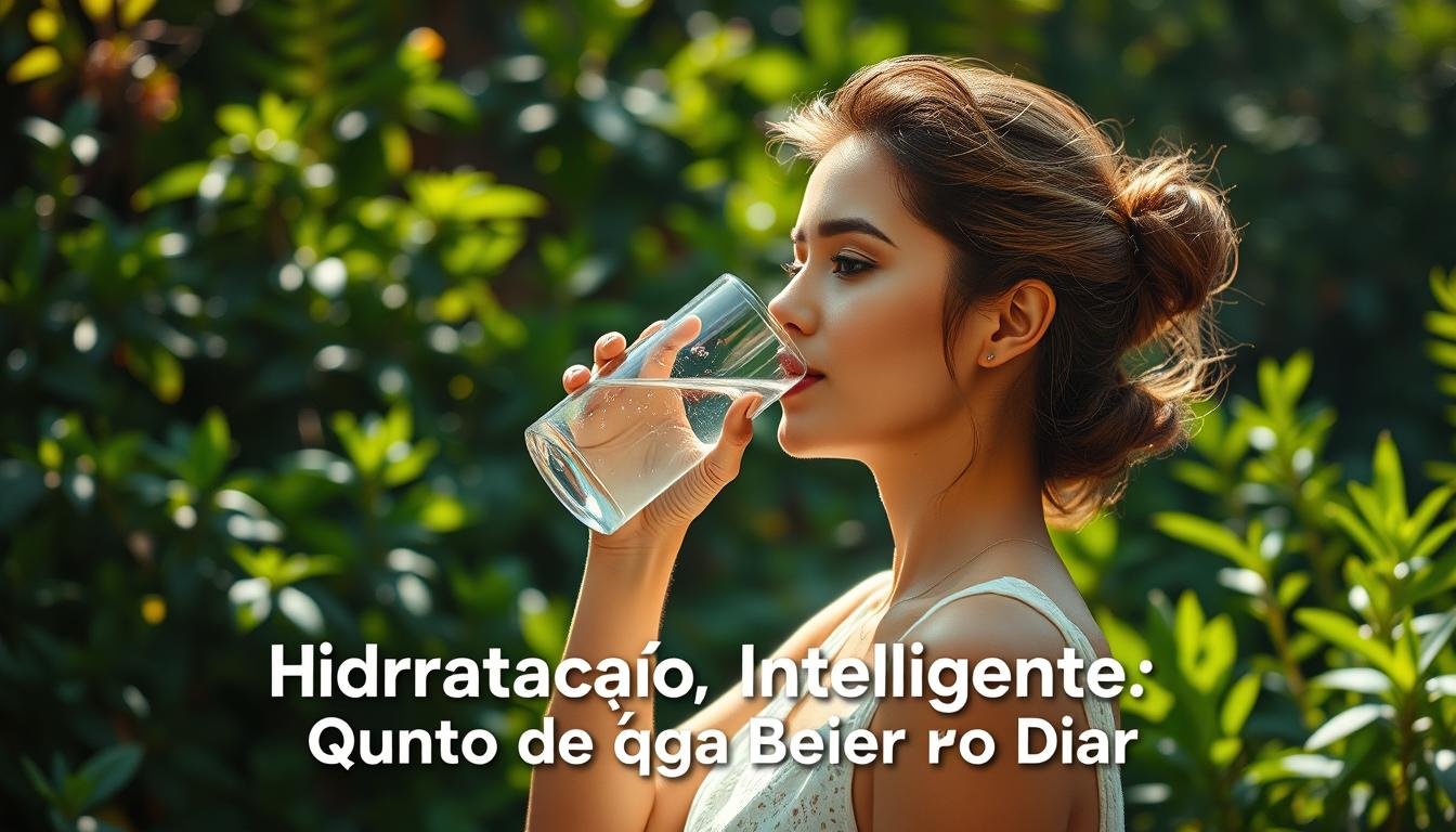 quanto de água beber por dia