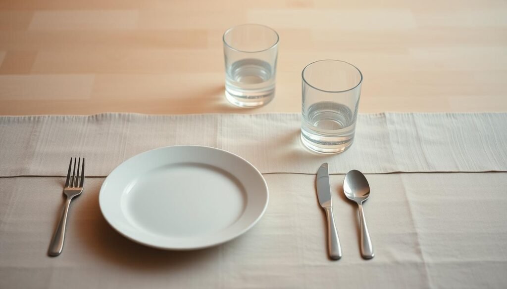 Elementos básicos mesa posta Elementos básicos mesa posta