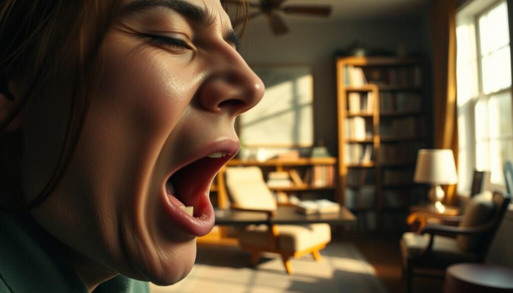 ato reflexo do bocejo