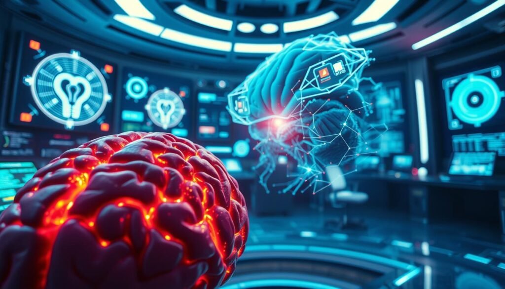 cérebro central de comando