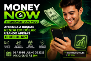 Money Now treinamento para renda em dólar pelo celular