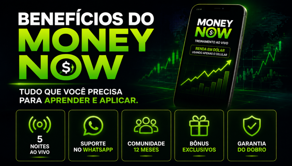 Benefícios do Money Now