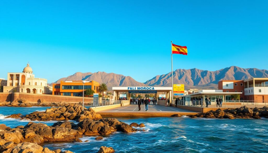Ceuta e Melilla, fronteira Espanha Marrocos
