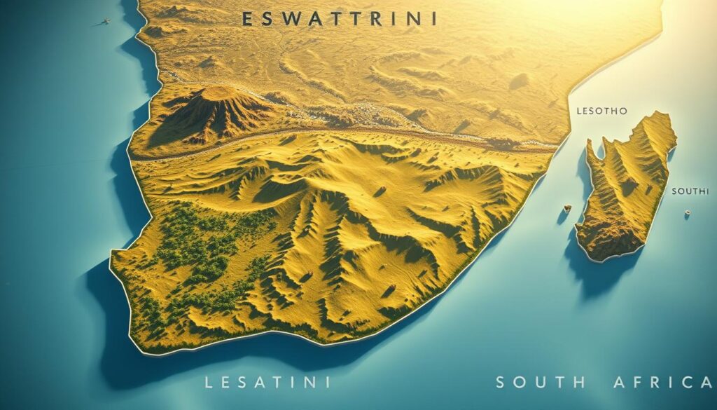 Essuatíni e Lesoto: países dentro de países na África do Sul