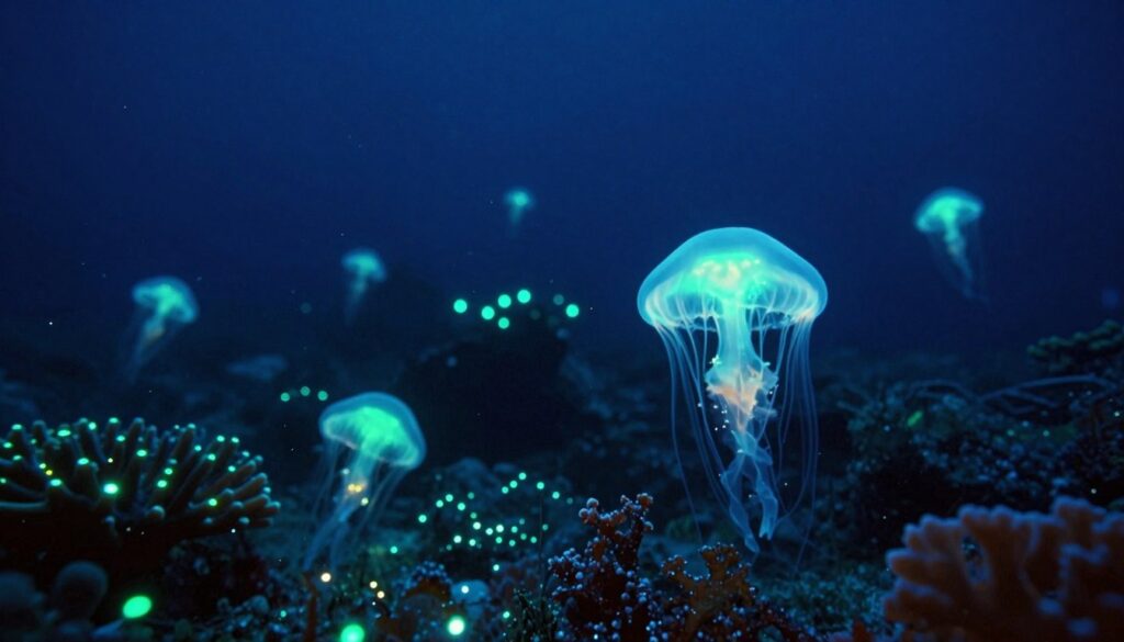 como funciona a bioluminescência